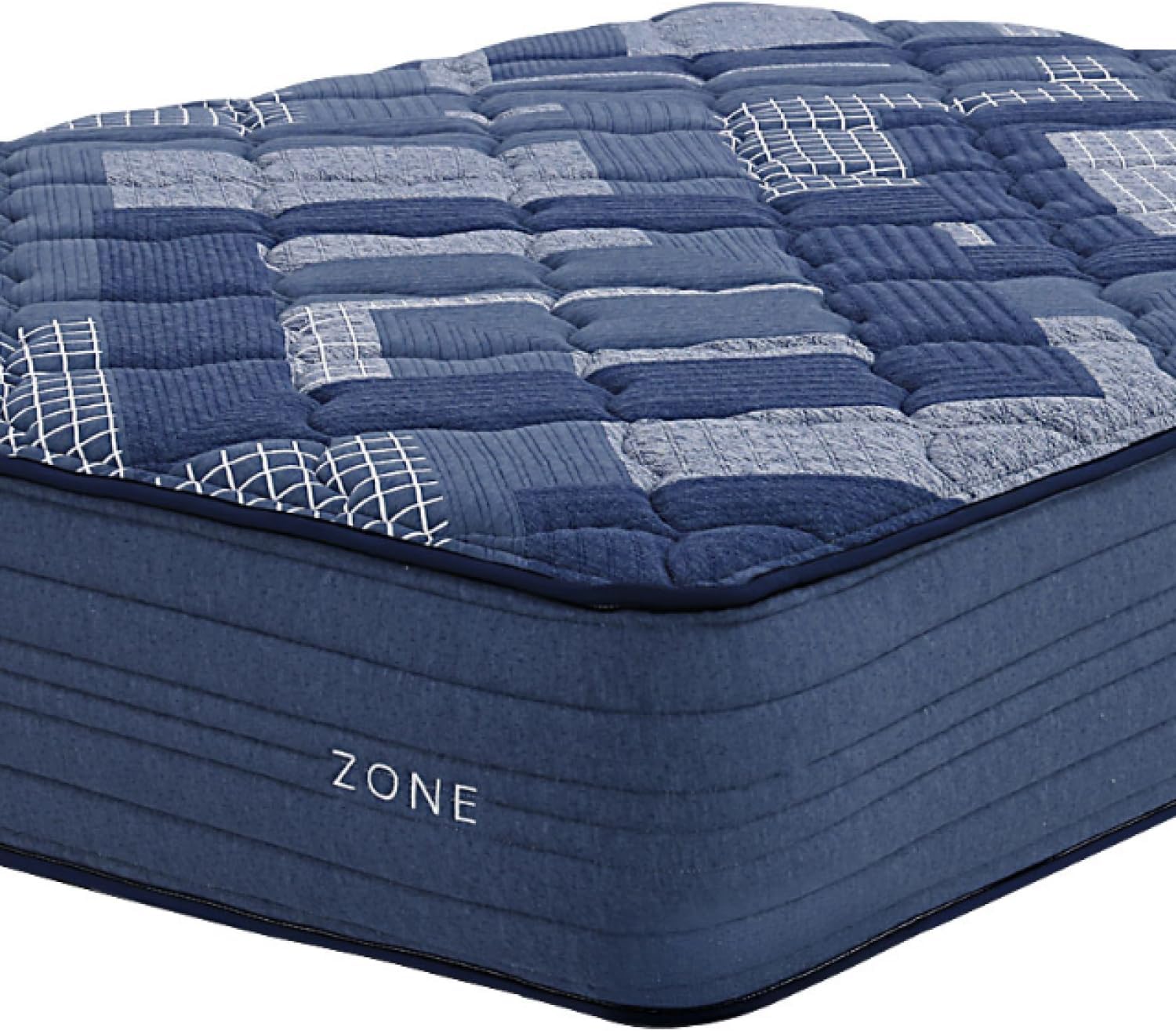 Zone King Pocket Unit Core 12" - Foam Spring Blue Multi Innerspring Memory Compressed, Rolled, Boxed Bed