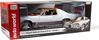 American Muscle 1969 Pontiac Grand Prix (Royal Bobcat) 1:18 Scale Diecast