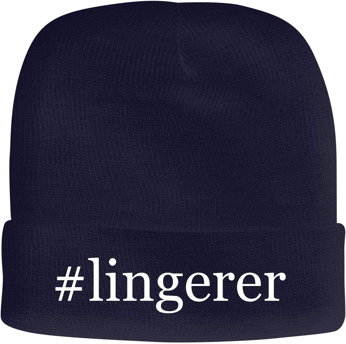 BH Cool Designs #Lingerer - Men's Hashtag Soft & Comfortable Beanie Hat Cap
