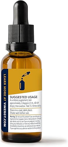 Miniatura 2 de Vimergy PropolisPure® – Apoya la salud inmune y respiratoria* – Beneficios para la salud oral* – Certificado orgánico USDA, Kosher, Paleo amistoso,