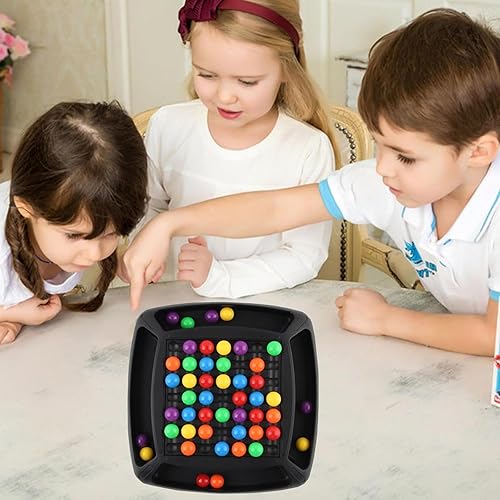 Miniatura 2 de Tablero de ajedrez intelectual  Duelo dual, juego dual de ajedrez, divertidos juegos de estrategia de mesa, tablero de ajedrez intelectual mármoles