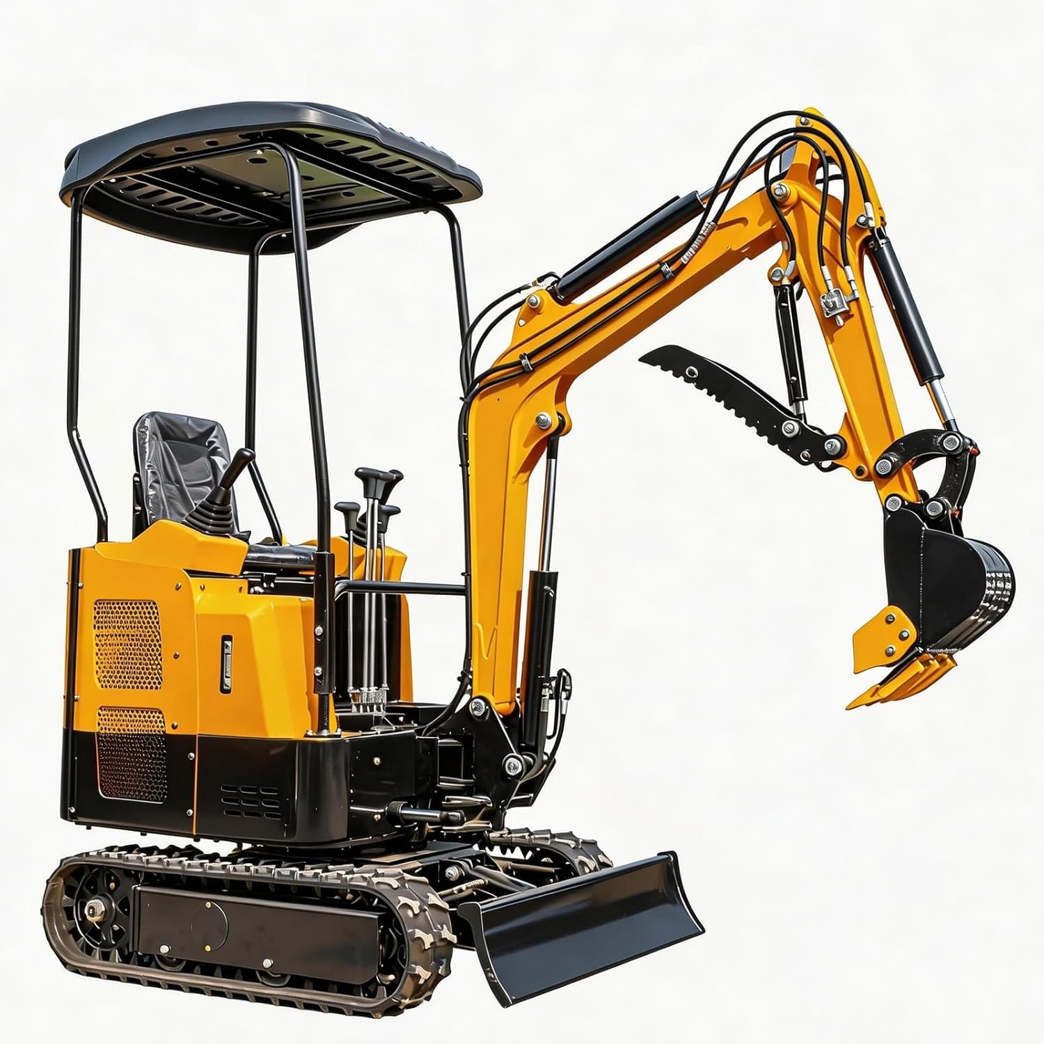 Amazon.com : MMS15 1.5 Ton Mini Excavator 13.5 HP Rato Gas Engine