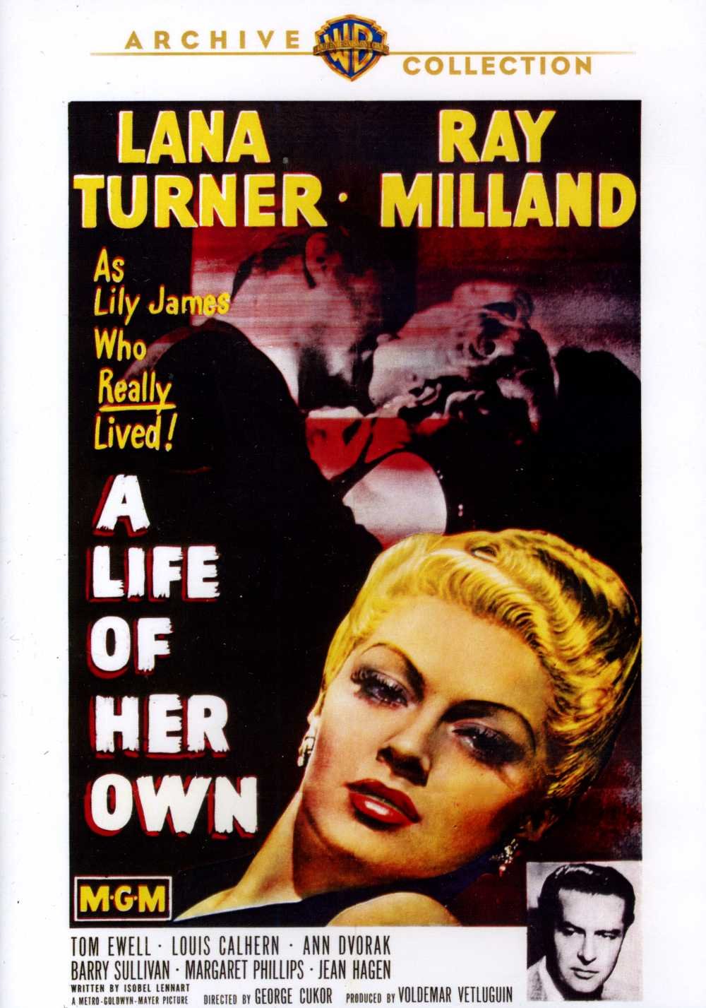 A Life of Her Own DVD el clásico drama cinematográfico de Hollywood en formato físico 1