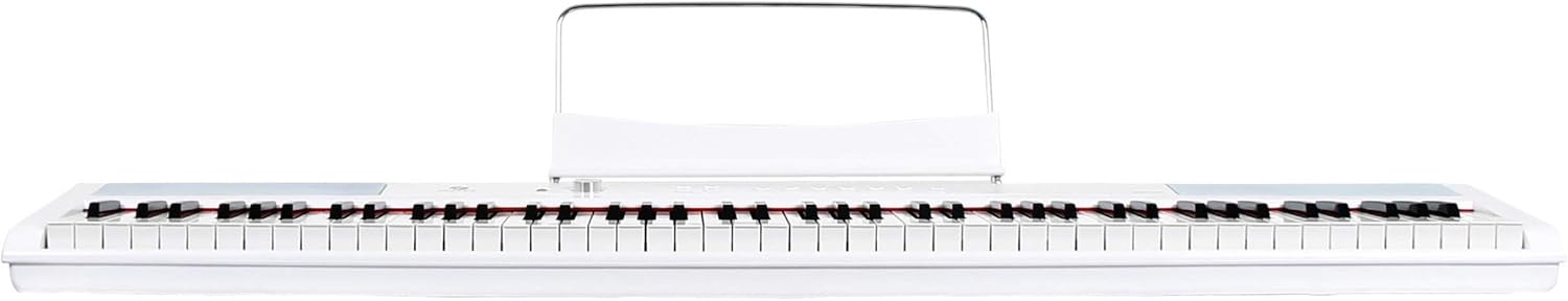 Fazley FSP-200-W Digital Piano, angled front view