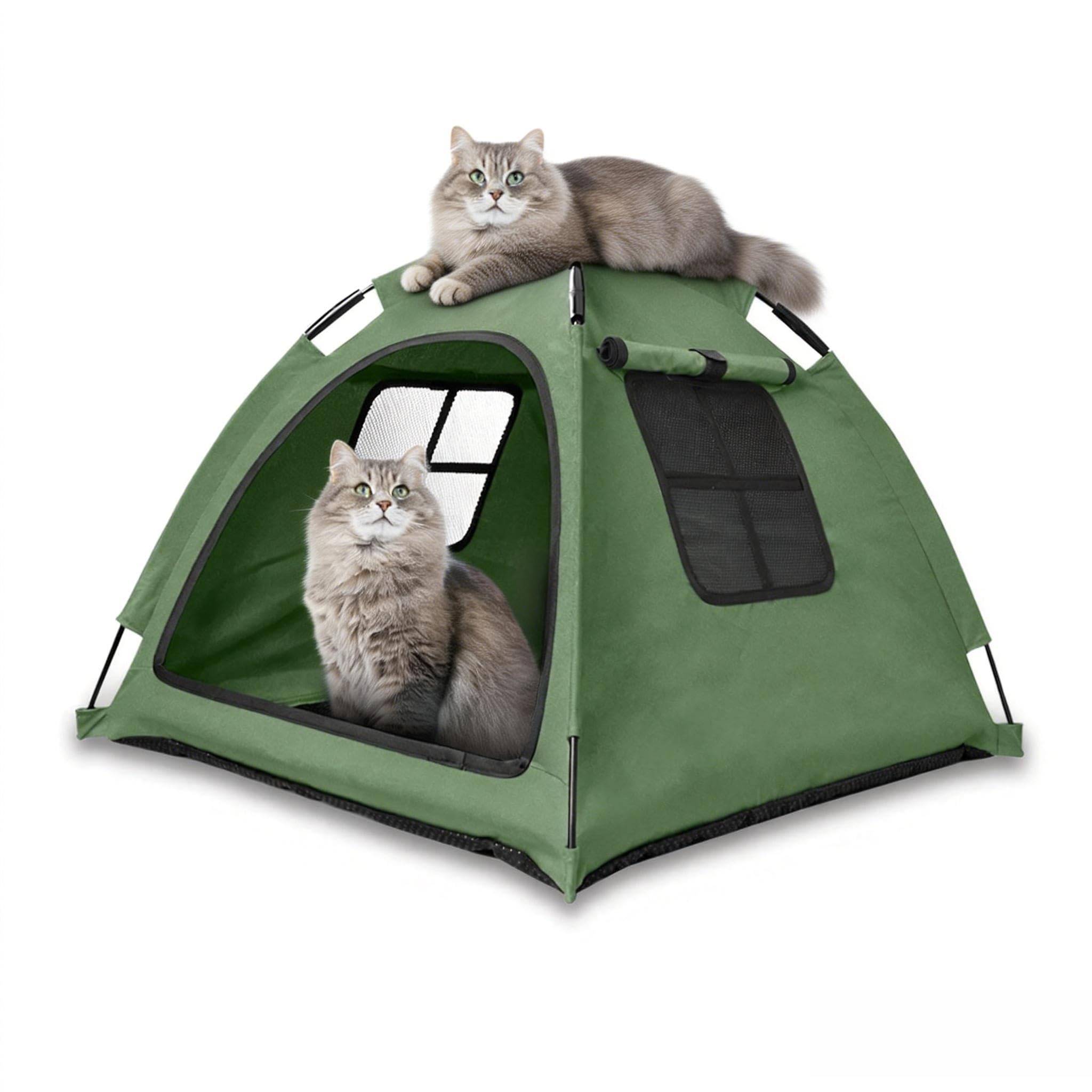 Nockovi Anti-Anxiety Open Pet Tent for Cats & Dogs, Calming Hideaway