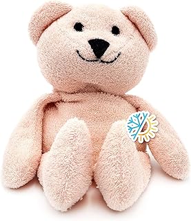 Thermal-Aid® (Bella The Pink Bear) – Washable Heating Pad & Ice Pack – Plush Hot/Cold Pack with Natural Corn Filling – Reusable Comfort