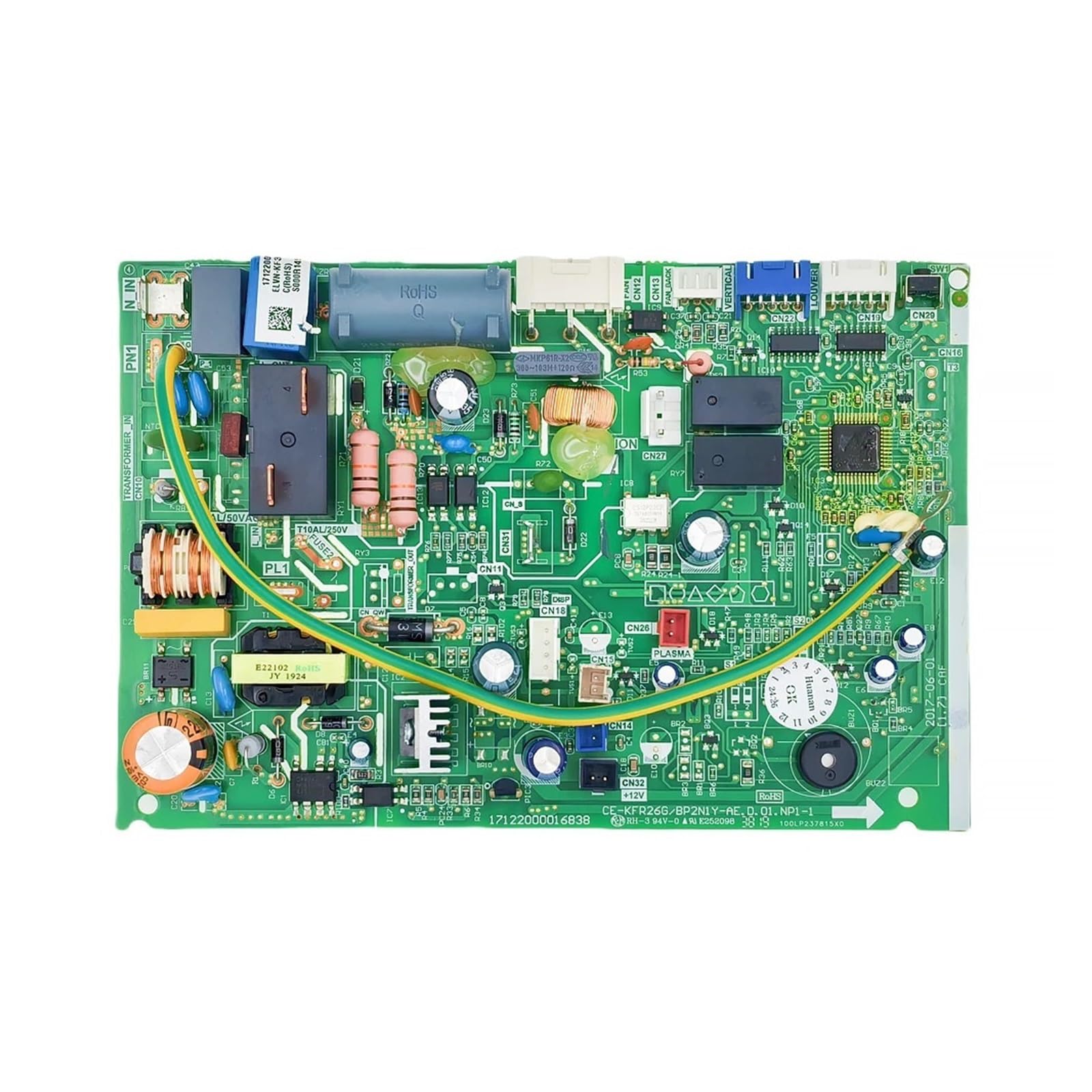 Air Conditioner Control Board ，Compatible For Midea ，CE-KFR26G/BP2N1Y-AE.D01.NP-1 Circuit PCB 17122000016838 Conditioning Parts