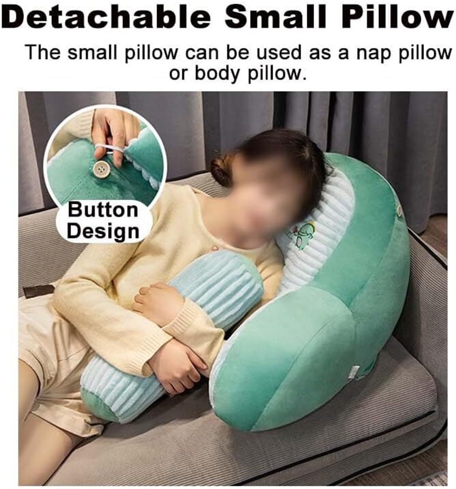 poduszka pod plecy, Poduszka relaksacyjna na ramię, lędźwiową i szyję, wygodna, jedwabna poduszka pod plecy, do siedzenia łóżku(Yellow,50 * 70CM)