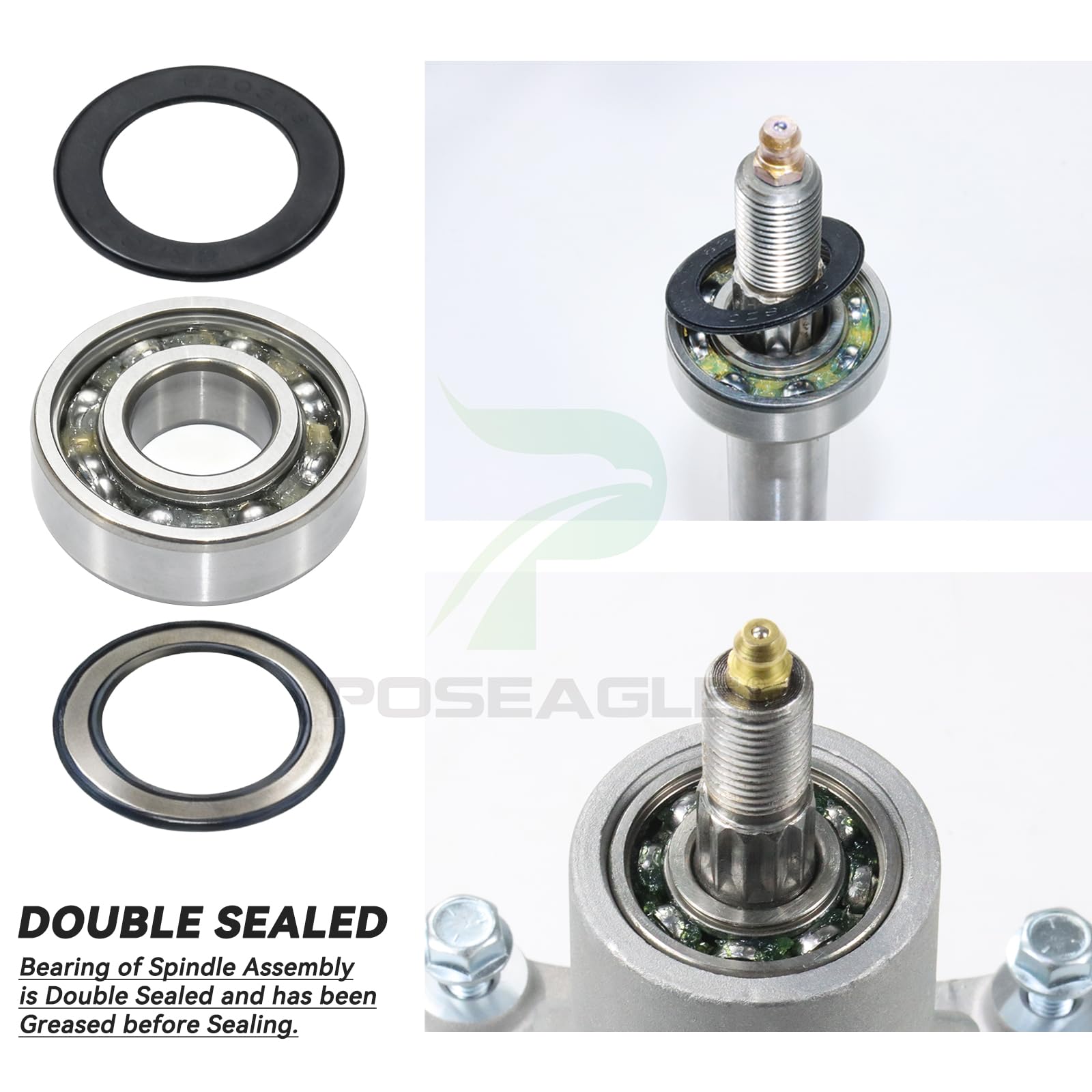 参考写真 Amazon.co.jp: POSEAGLE 587125201 マンドレルキット 153535プーリー