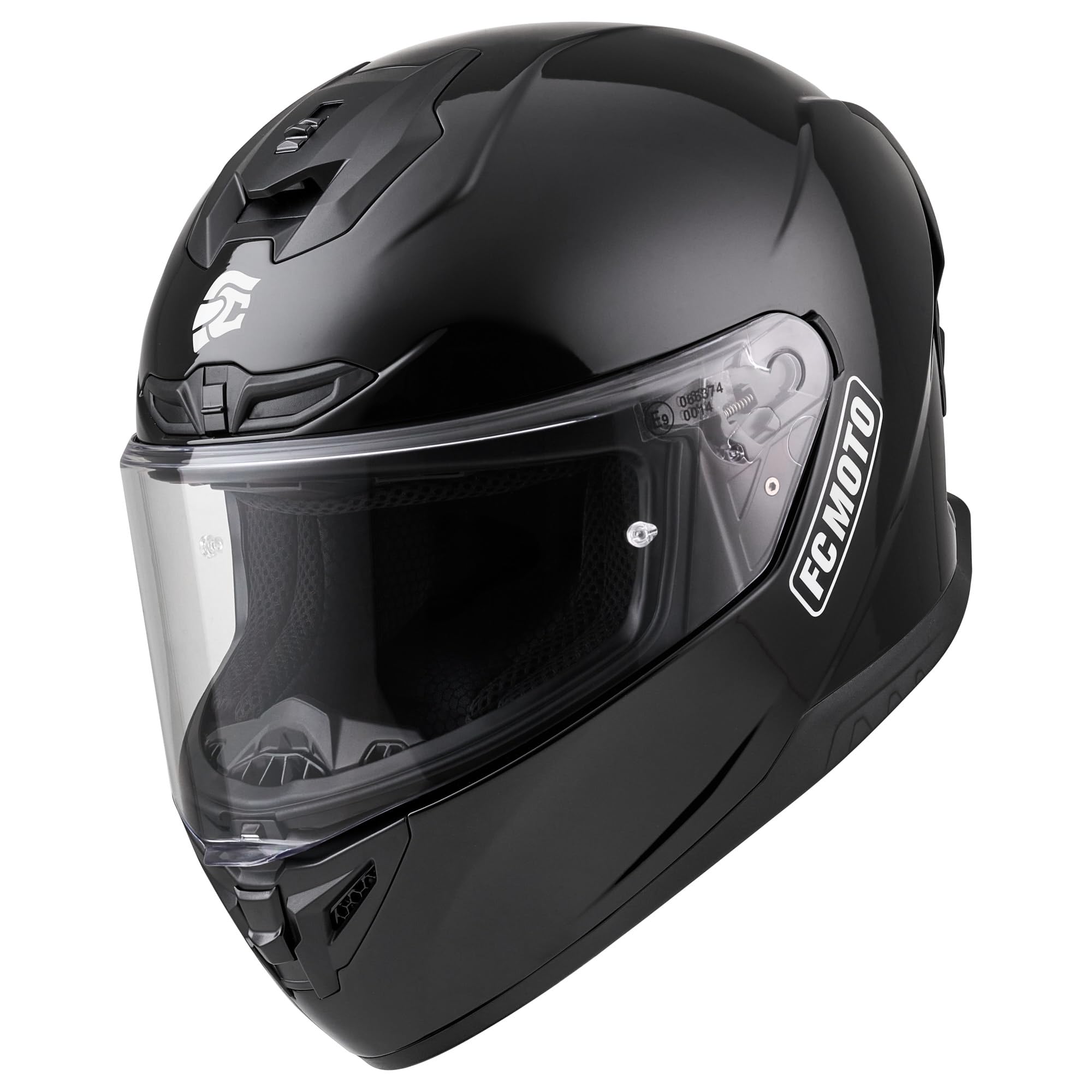 FC-Moto G-361S Helm, schwarz, S (55/56)