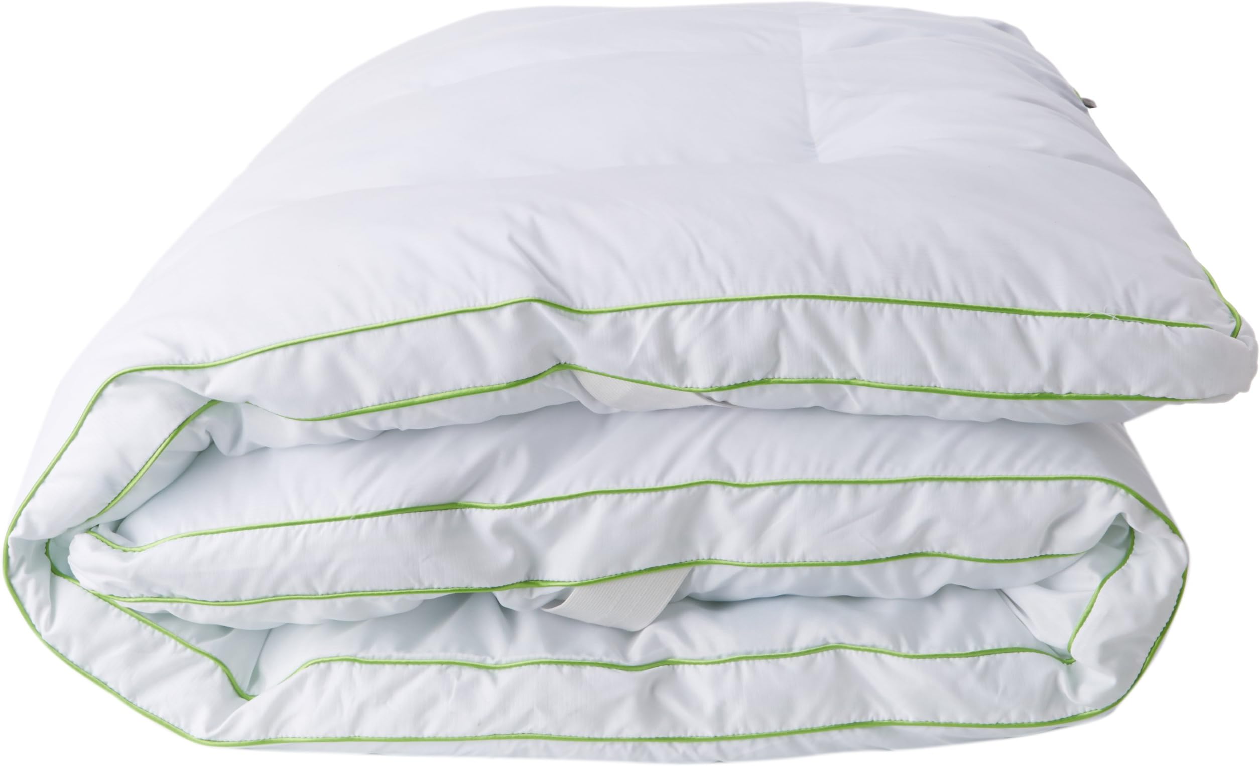 BioPEDIC MemoryLOFT Deluxe 3-Inch Memory Foam/Fiber Bed Mattress Topper, Twin Size, White