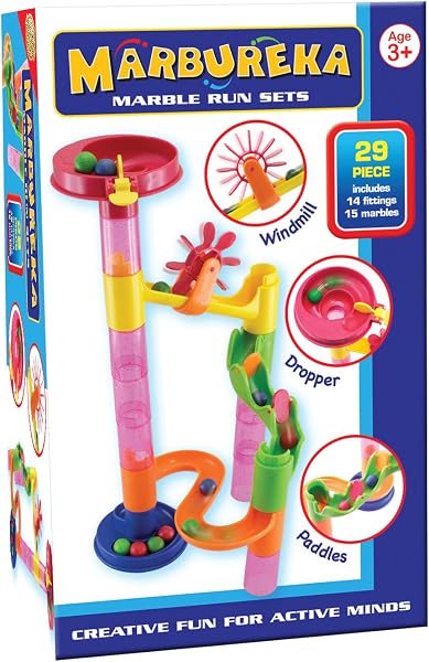 Best Price Square Marble Run Set Marbureka