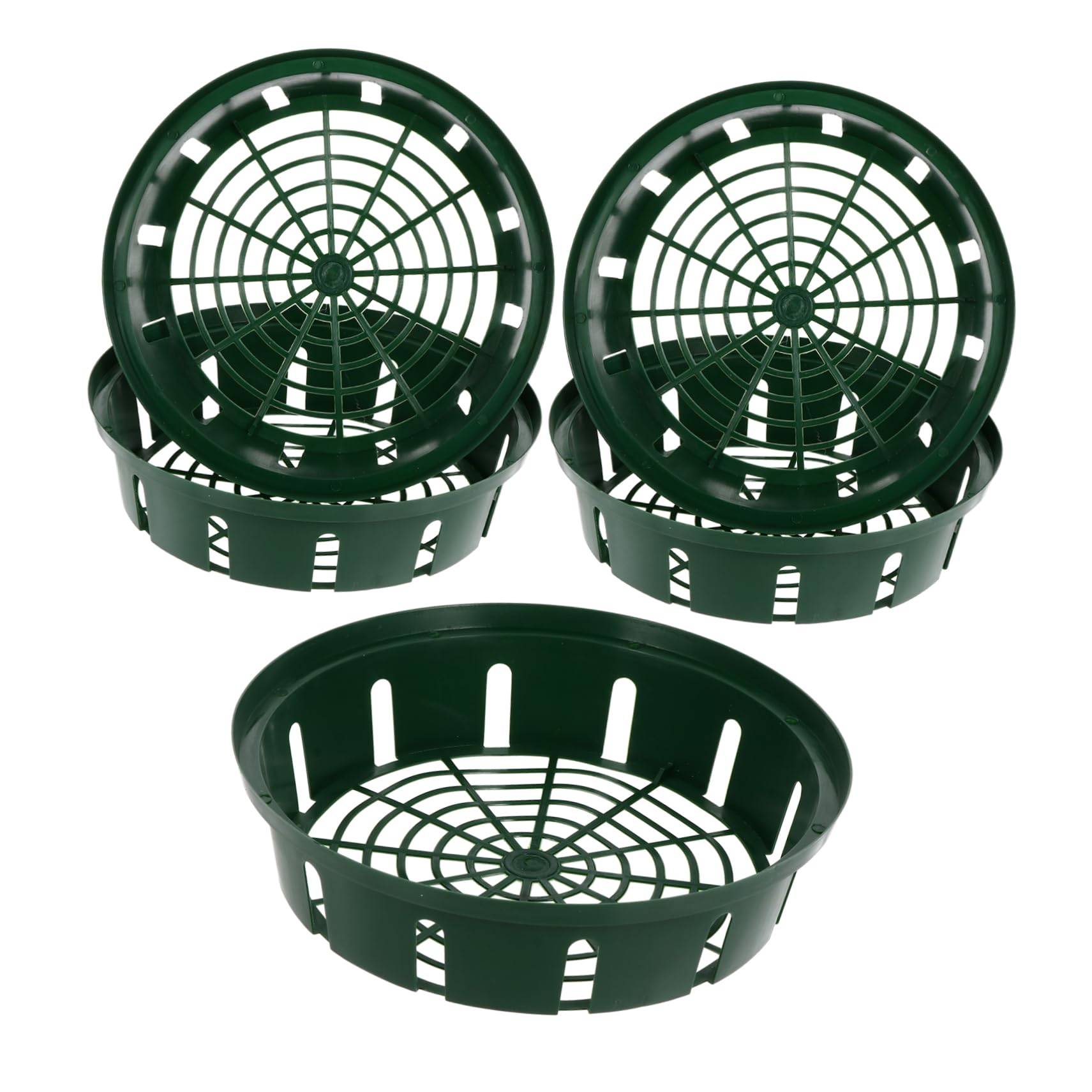 BESPORTBLE Automatic Water Absorbing Large Plant Pot Inserts 26cm Plant Cups Plastic Net for Easy Maintenance