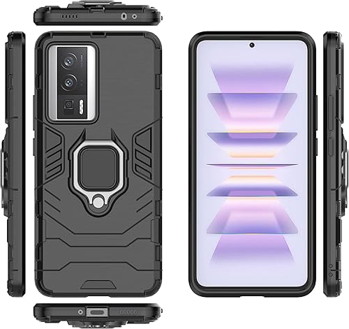 Funda para Xiaomi Poco F5 Pro 5G, soporte magnético para automóvil para Xiaomi Poco F5 Pro 5G 23013PC75G  Redmi K60 Pro 5G 22127RK46C  Redmi K60 5G