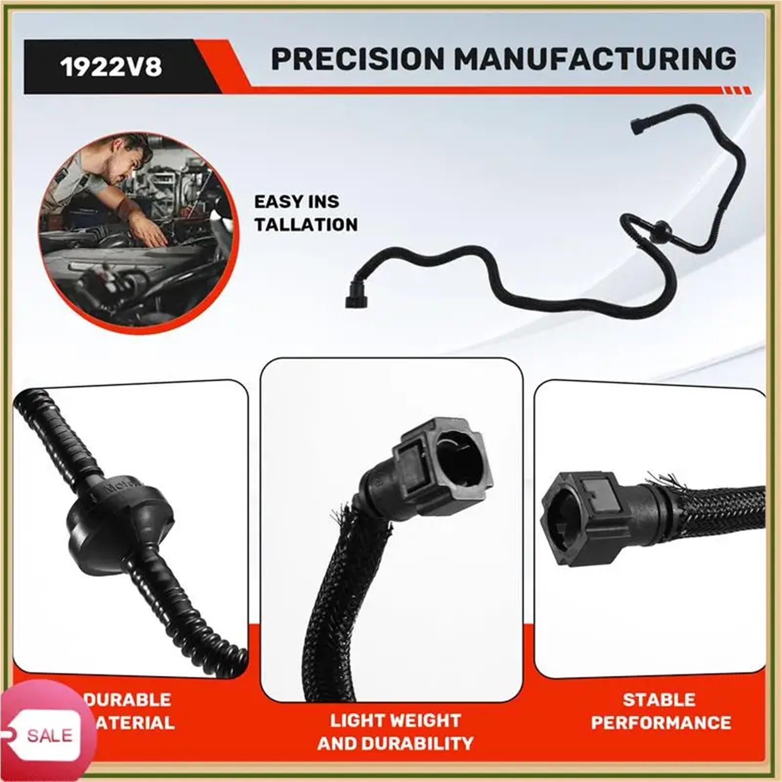 Líneas de freno Manguera de vacío de freno 4578L0 para Citroën 3008 Berlingo 1.6 HDI