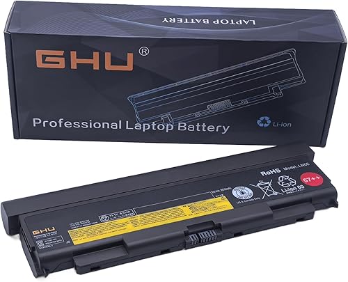 GHU Nueva batería 9-Cell 98 WH 57++ Reemplazo para 0C52864 0C52863 45N1152 45N1153 45N1162 45N1163 45N1145 45N1147 45N1149 Compatible con Lenovo
