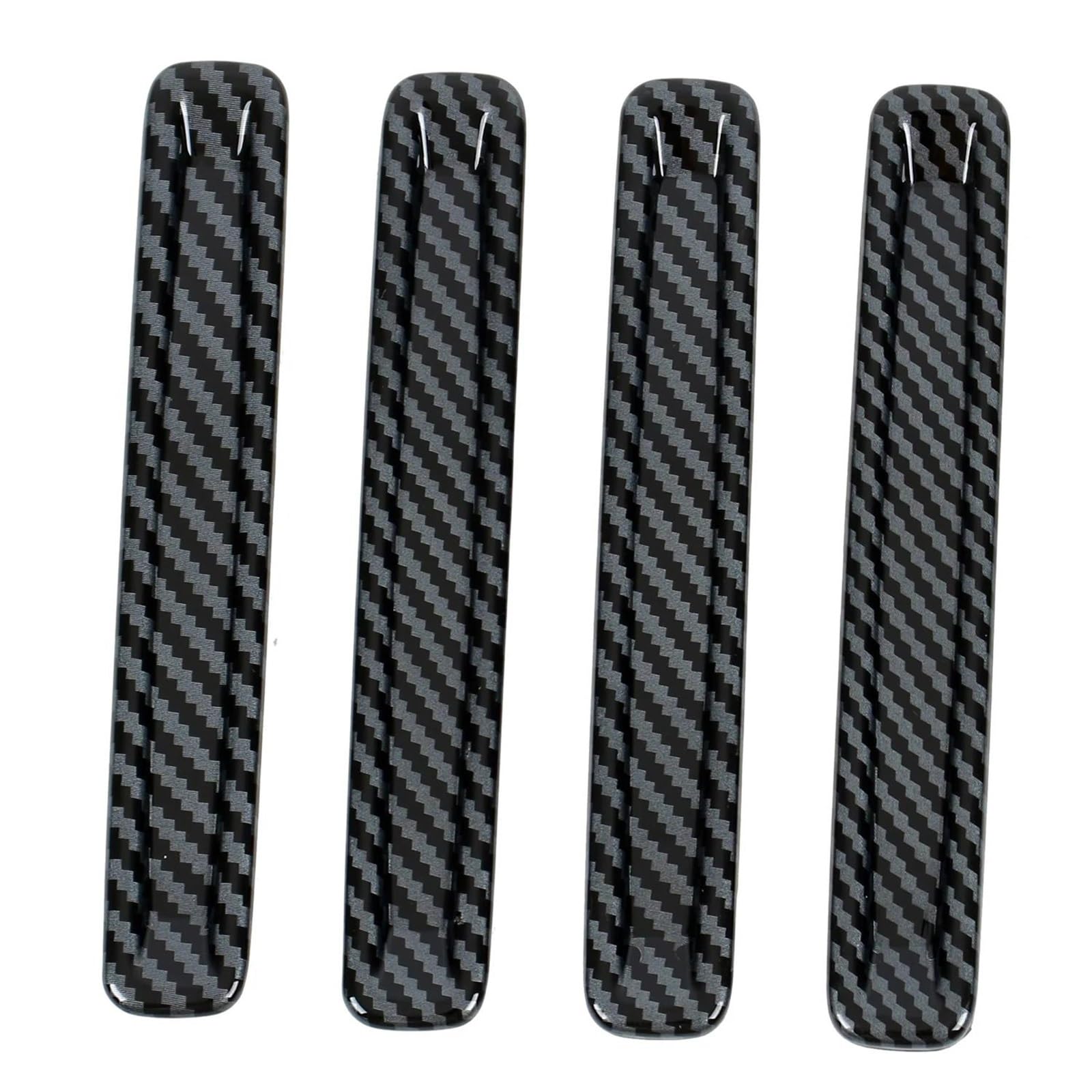 Ousduo One Color For Dodge For Ram 1500 Trx 2021 2022 2023 Abs Carbon Side Door Handle Decorative Cover Trim Interior Decal Trim