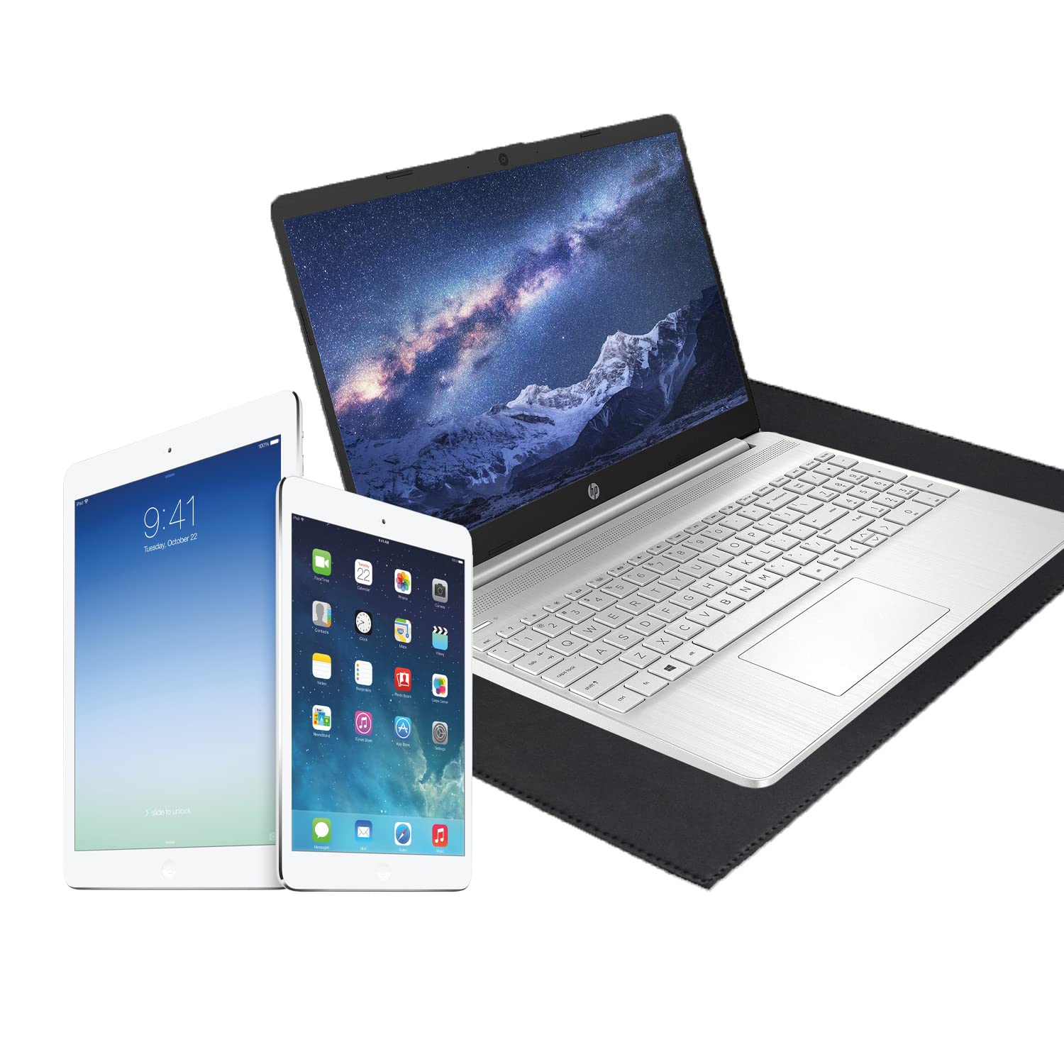 NIULAFR E.M.F Protection Shield, 5G & E.M.F Blocker Lap Desk Protector Portable Heat Blocker for Tablets and Phones (Big, Black)