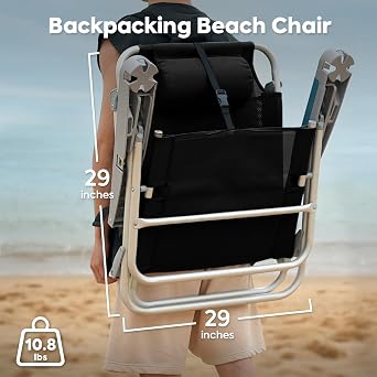 ICECO VL75 ProD 12V Refrigerator with Multi-directional Lid, 75L Portable Dual Zone Fridge Freezer Powered by SECOP, 0F-50F, Dual USB & DC, AC, for Outdoor, Car, RV, with BC75 Beach Chair Black