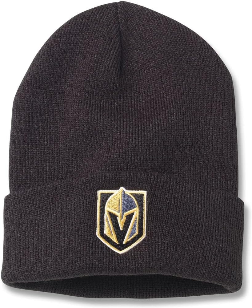 National Hockey League Officially Licensed NHL Team Unisex Beanie Hat, Cuffed Knit Collection Headwear