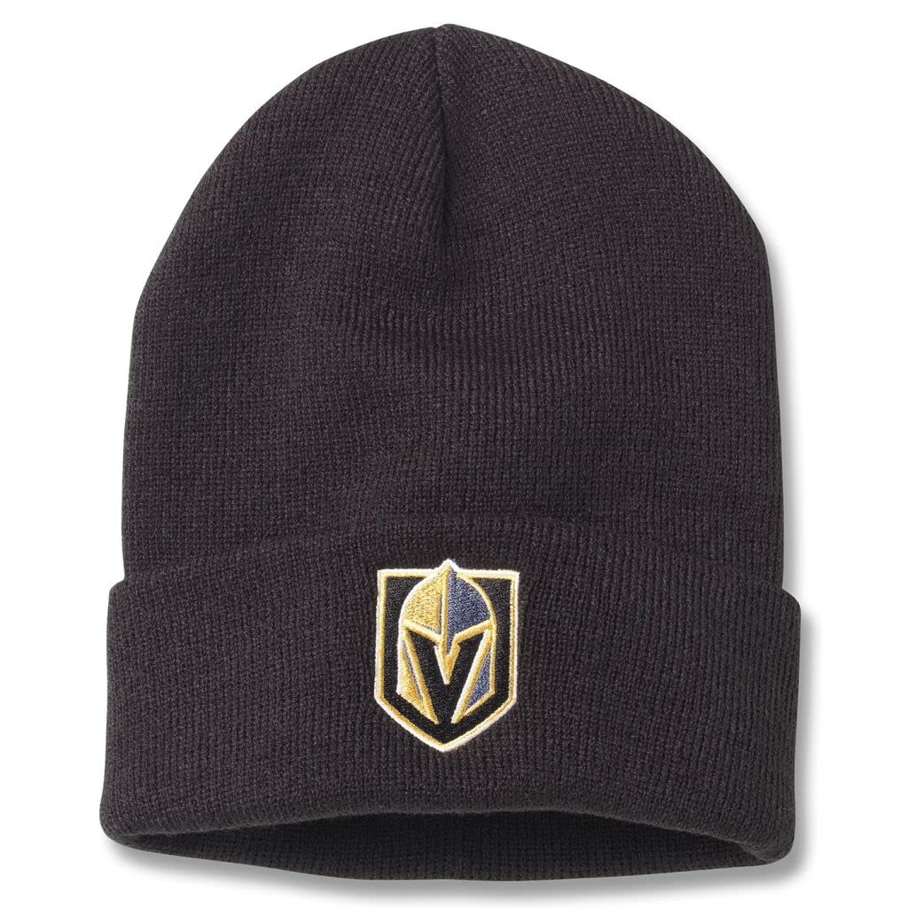 National Hockey League Officially Licensed NHL Team Unisex Beanie Hat, Cuffed Knit Collection Headwear