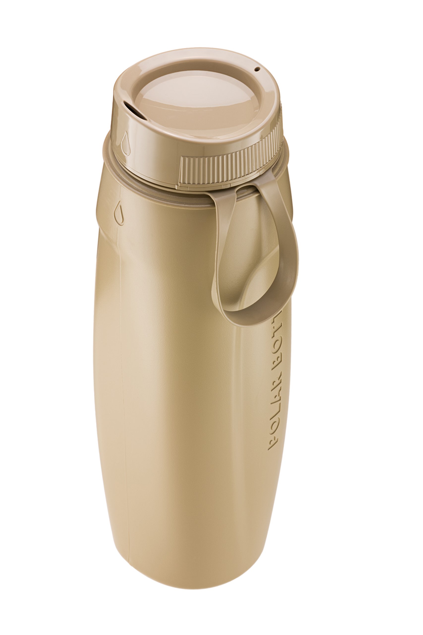 Polar Bottle 202548 Ergo Insulated Stealth Termos 0.65 Lt, Unisex, Kahverengi, Tek Beden