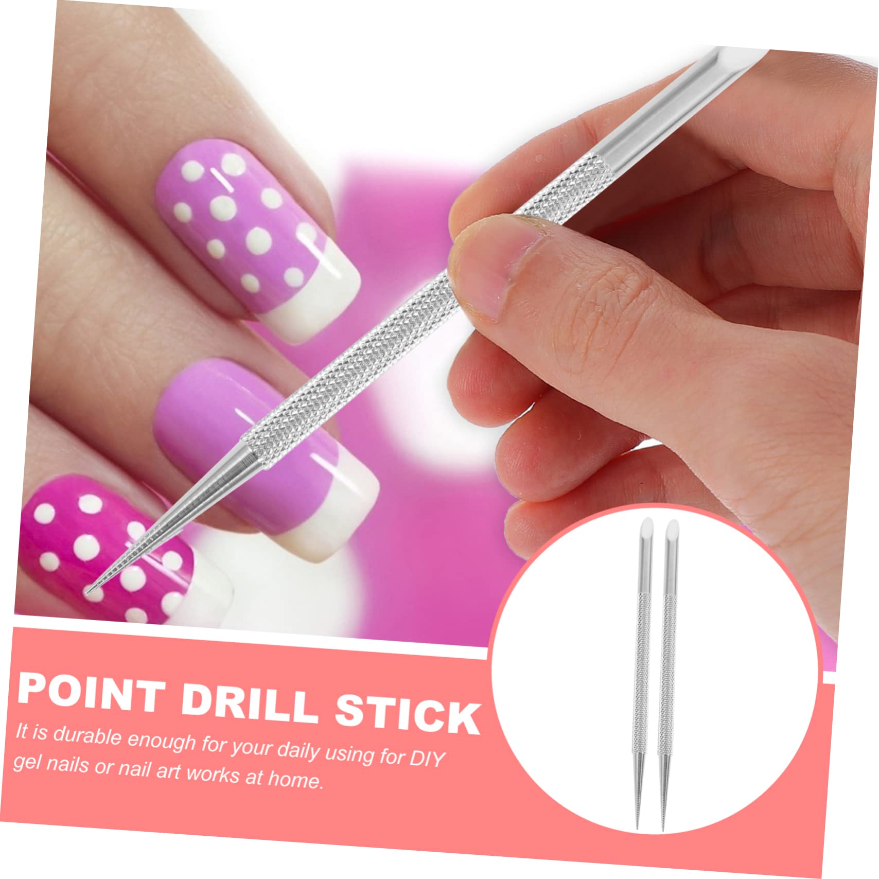 Nagelreiniger & Nagelhautschieber Aus Edelstahl - 17 Cm Für Maniküre & Pediküre