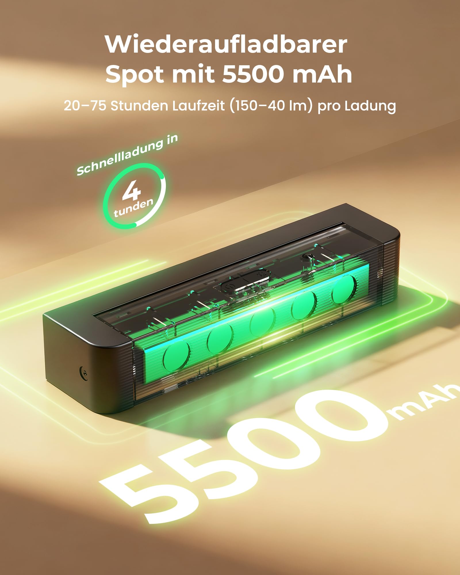 PopoIron Spotlight Aufladbar Innen, 5500mAh Kabellose Strahler Innen mit Täglichem Auto-Timer, 3 Farben Dimmbar＆Fernbedienung, Wandspot Wandleuchte Bilderbeleuchtung für Pflanzen Wandbilder