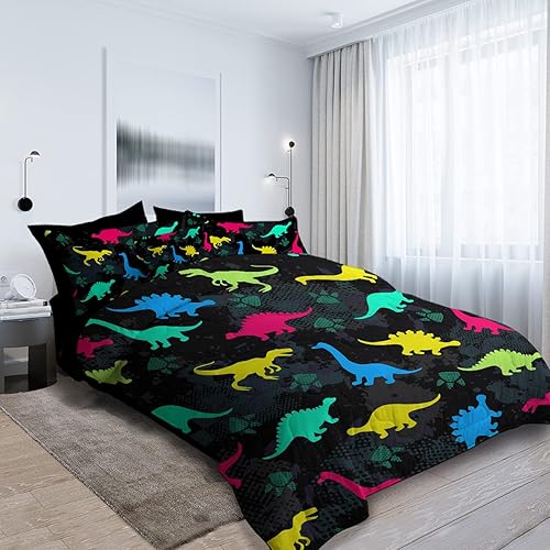 Miniatura 75 de Juego de cama individual de 8 piezas con edredón y sábanas en una bolsa para niños y niñas en una bolsa - Linda ropa de cama de animales de granja