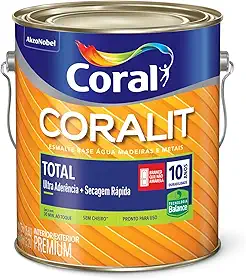 CORALIT TOTAL BRILHANTE BRANCO 3,6L - CORAL