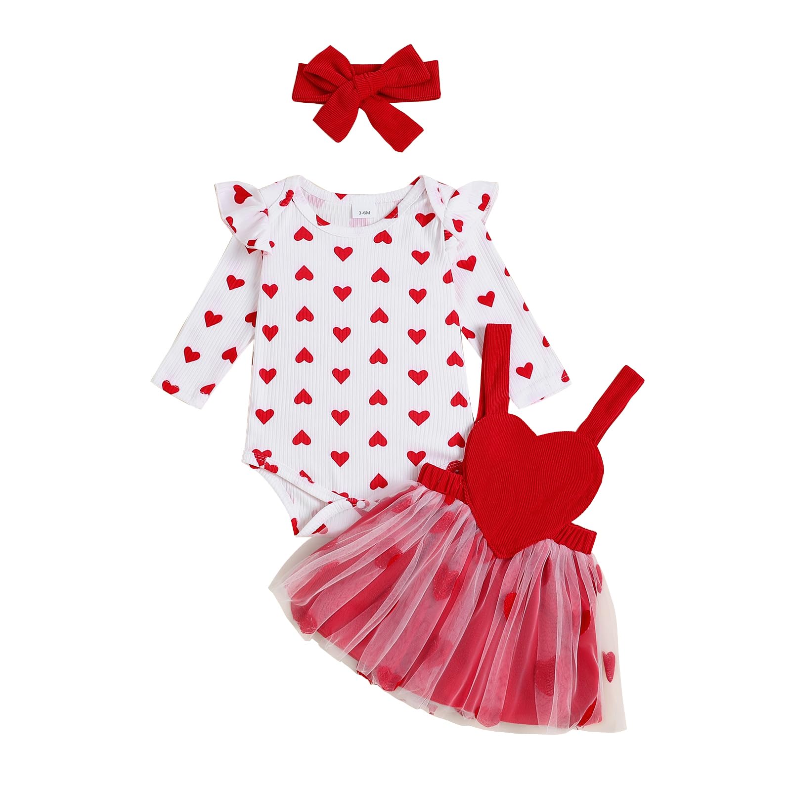 Christmas Baby Girl Outfit Newborn Cute Elk Fly Sleeve Romper Overall Dress Infant Girls Fall Winter Skirt Set