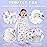 WONDAY Toddler Sleep Sack with Feet, 0.5 Tog Sleeping Sacks for Walking with Legs 3-5T 4T 5T