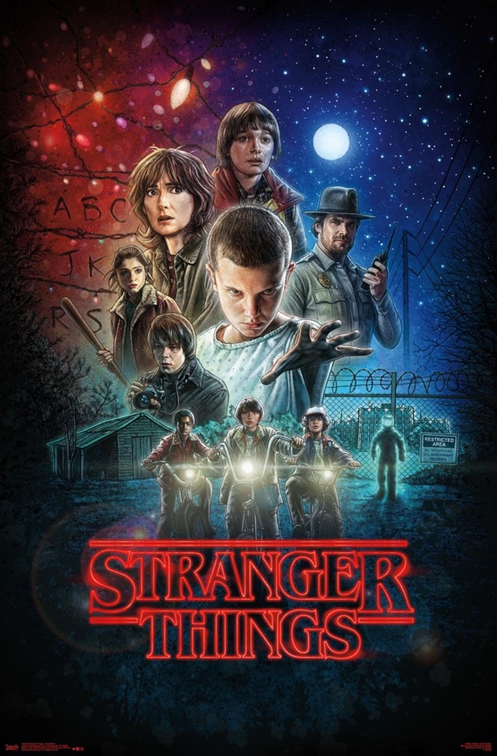 Amazon.com: Netflix Stranger Things - One Sheet Wall Poster, 19L