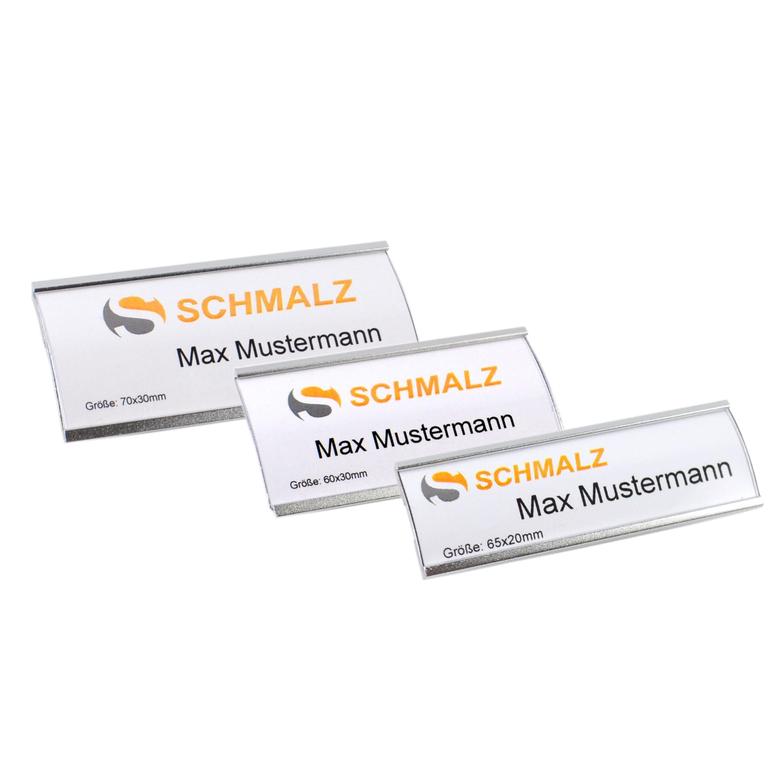 Naambordjes voor kledingmagneten, 30 stuks, met sterke magneet Naambordjes voor kledingmagneten, 30 stuks, met sterke magneet