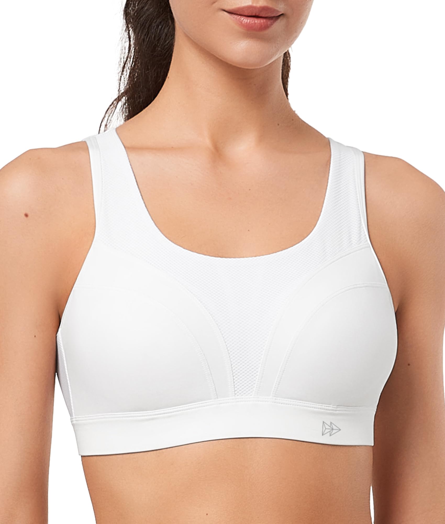 Yvette Limitless Reggiseno Sportivo Donne Ad Alto Impatto Regolabile Croce Indietro Maglia Running Allenamento Bras