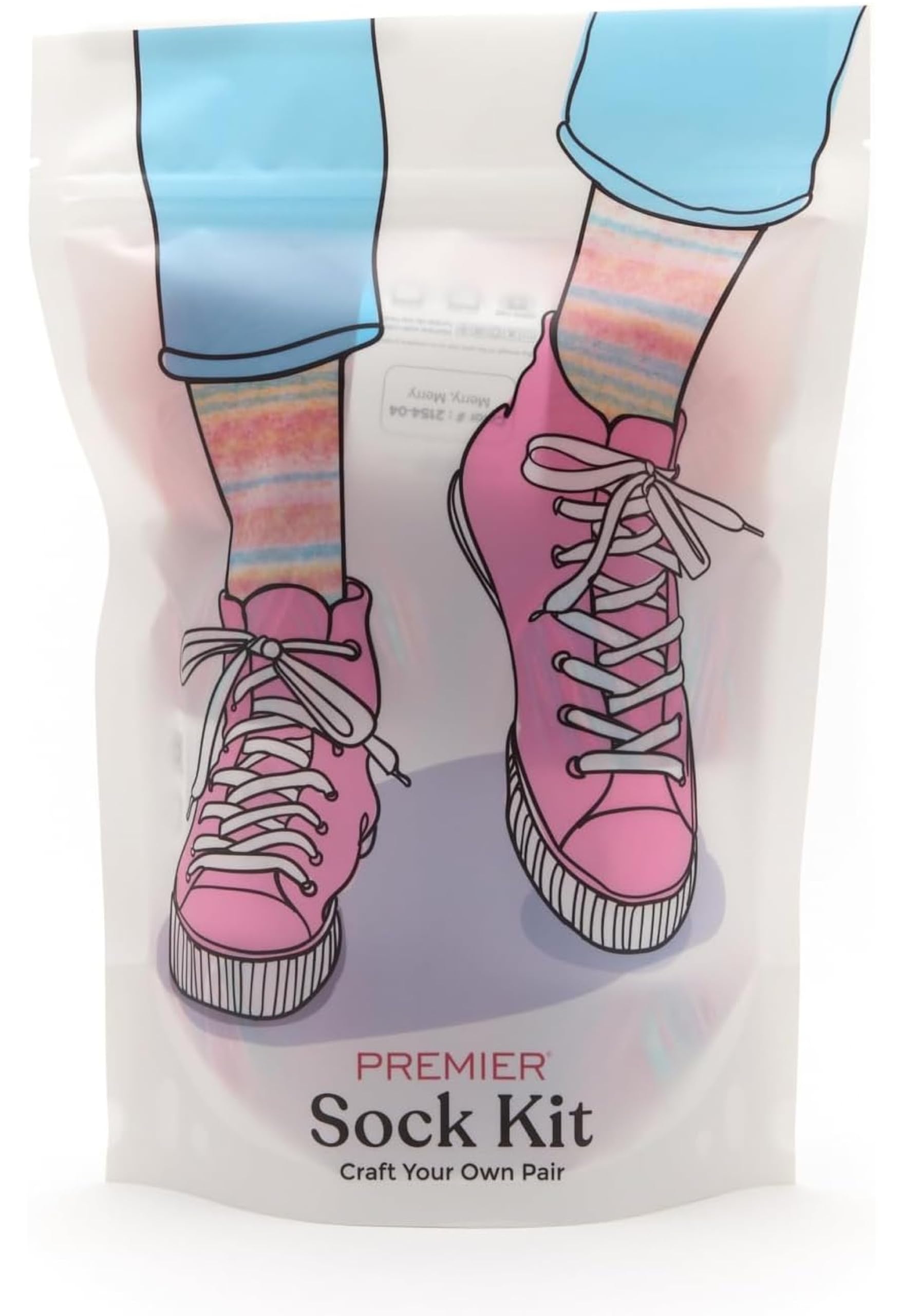 Kit chaussettes Premier Yarns à tricoter au coin du feu ce Noël