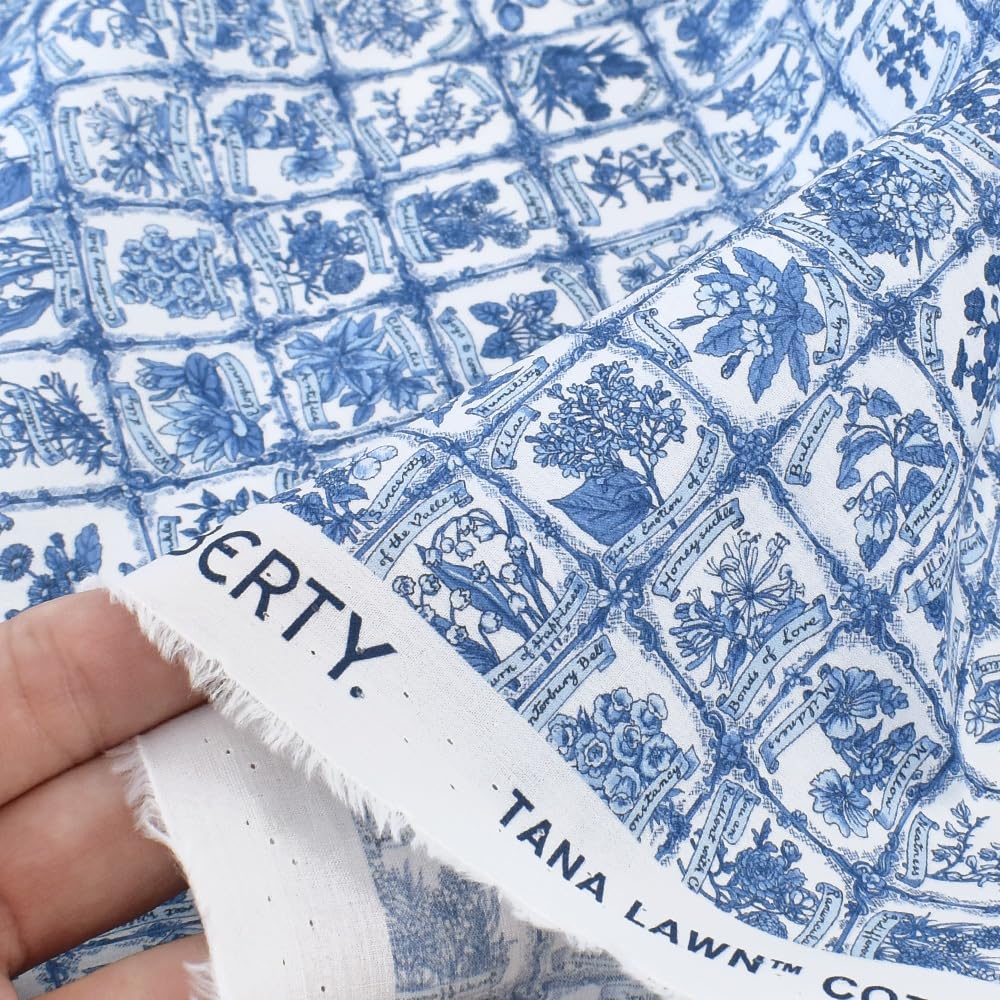 Amazon | リバティプリント 輸入 イタリア製 タナローン ランゲージ