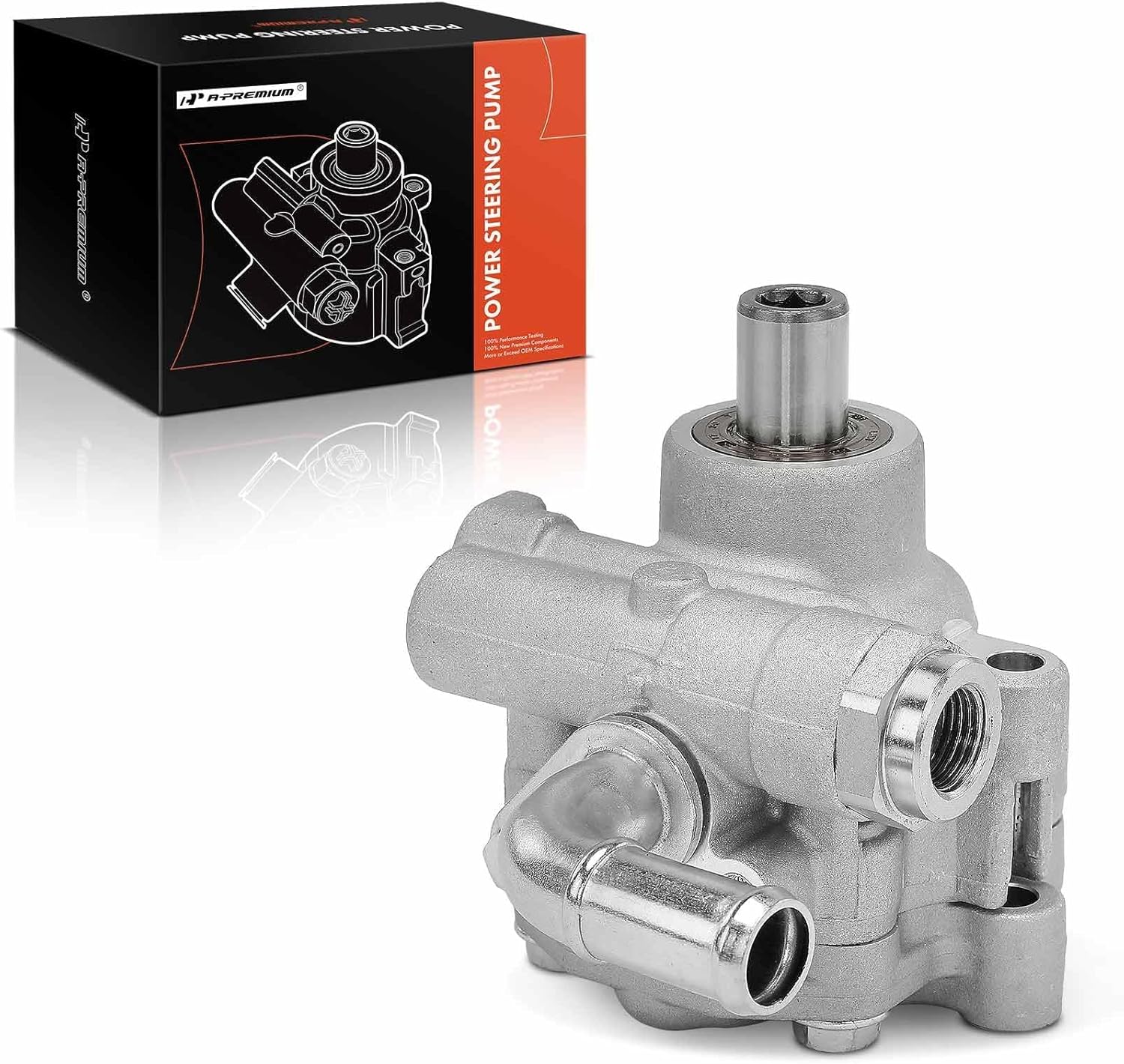 A-Premium Power Steering Pump Compatible with Pontiac GTO 2005-2006, V8 6.0L