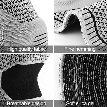 Knee Brace Ultra Knee Elite Compression Sleeve Knee Brace With Side Stabilizers, Knee Braces For Knee Pain, For Joint Pain Relief,Meniscus Tear, Knee Pain