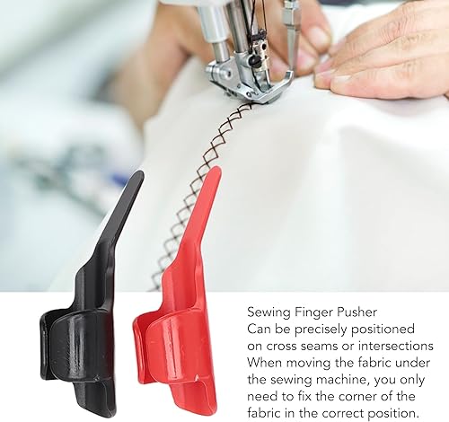 Miniatura 3 de Controlador de hilo de coser para dedos, 10 unidades, protector de dedos colorido, diseño ergonómico, operación más conveniente, diseño medio