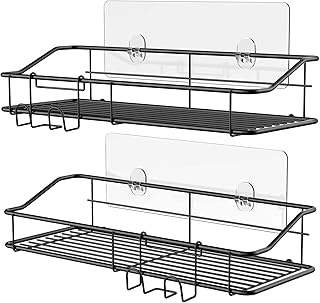 Nieifi Shower Caddy, Bathroom Storage no Dril...,