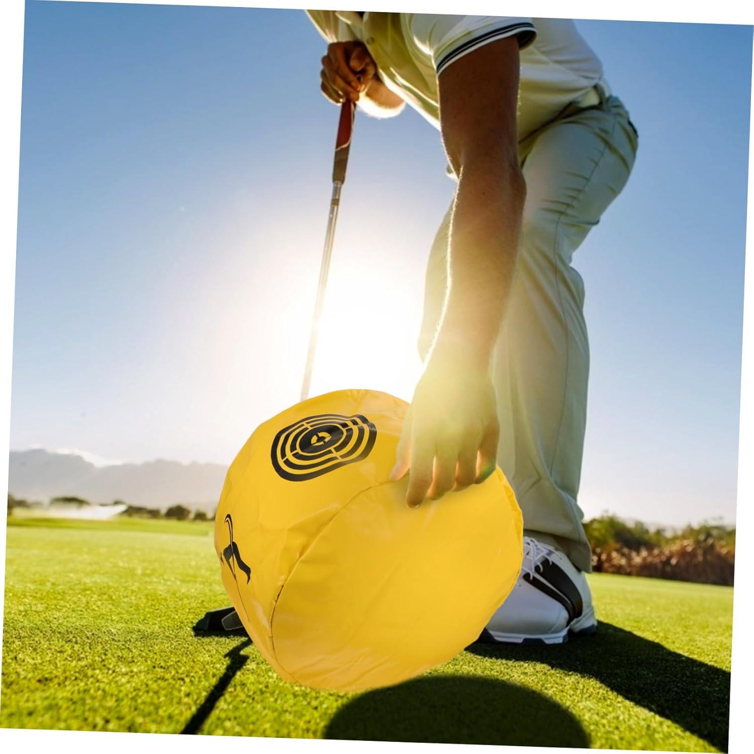 Golf Swing Hitting Bag Practice Tool for Indoor and Outdoor Training Wear-Resistant Smash Bag for Accurate Strength and Rhythm Improvement