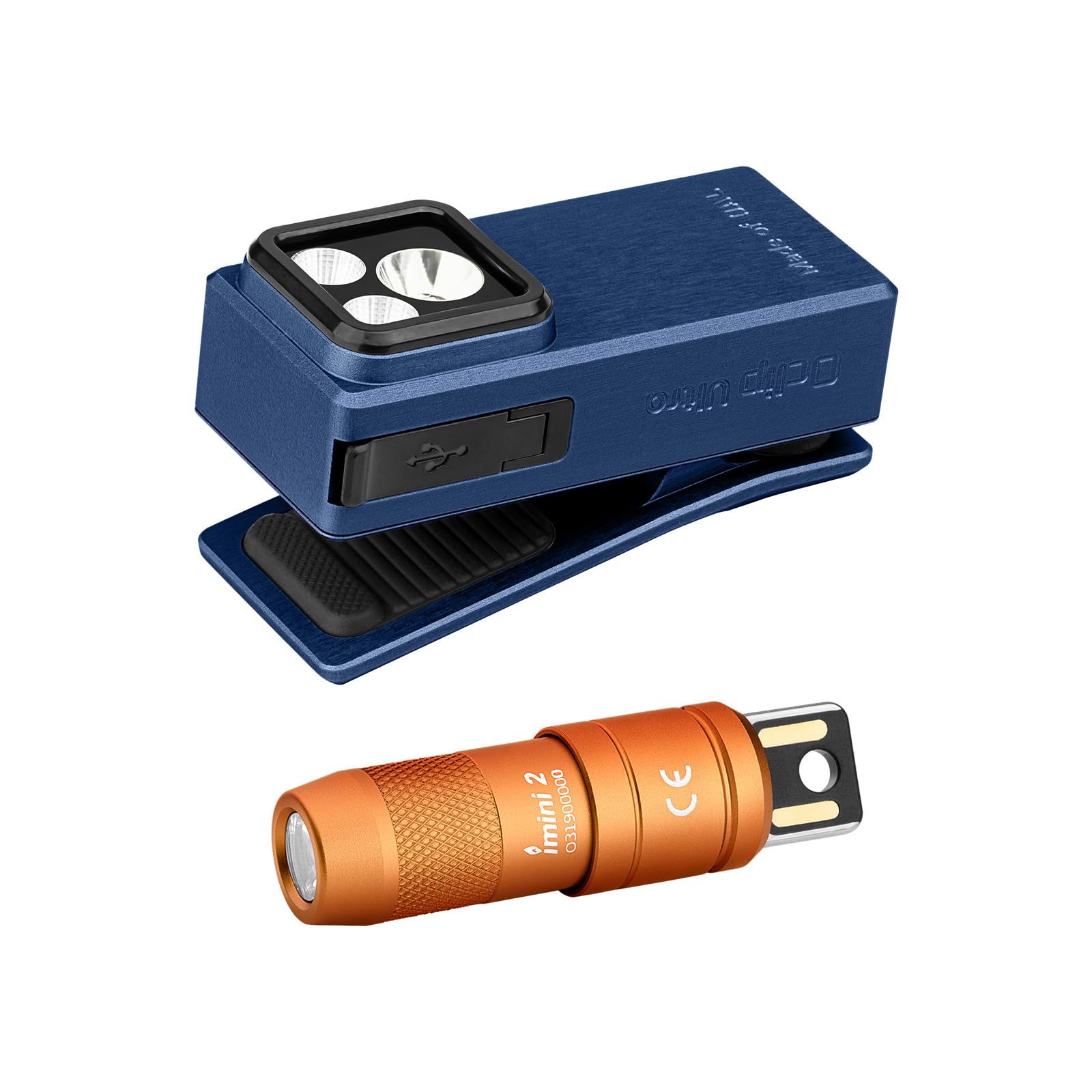 Amazon.com: OLIGHT Oclip Ultra EDC Clip-on Light Bundle IMINI 2