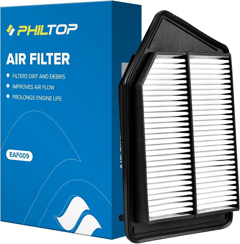 Filtro de ar do motor PHILTOP CA11476 para Honda Accord e Acura TLX – 1 unidade