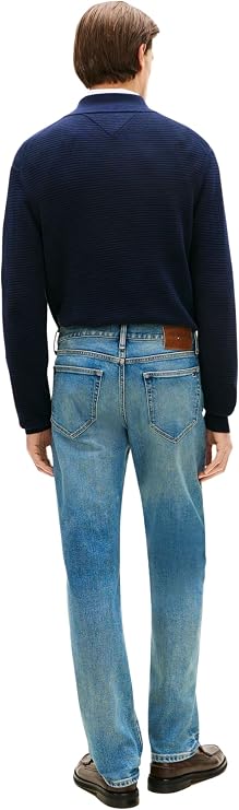 Tommy Hilfiger Men's Slim Straight Denton Kai Blue Mw0mw42318 Straight