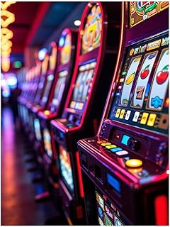 TZTTZT Diamond Art Kits für Erwachsene – Arcade-Spielautomaten, Gaming-Lichter, Diamant-Malerei-Kits für Erwachsene Anfänger, rahmenloses Diamant-Malerei-Basteln für Heimwand-Dekor