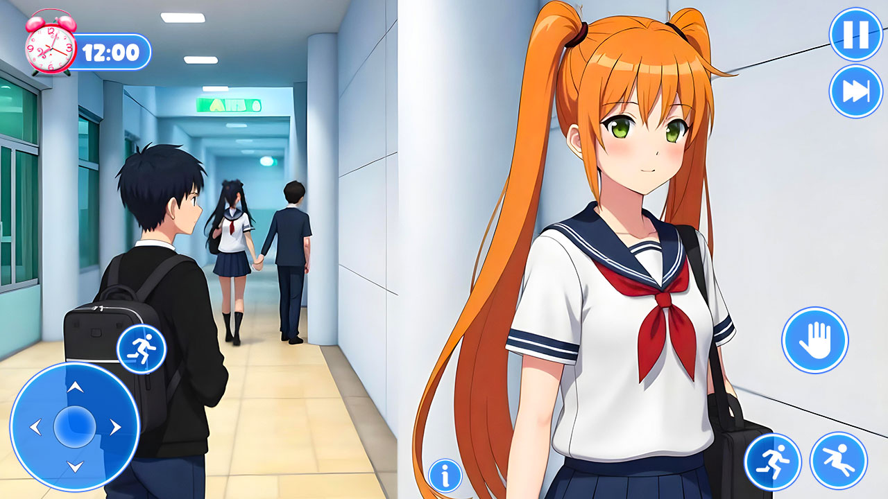 Anime High School Teacher Japanese Girl Life Simulator 3D - App on ...