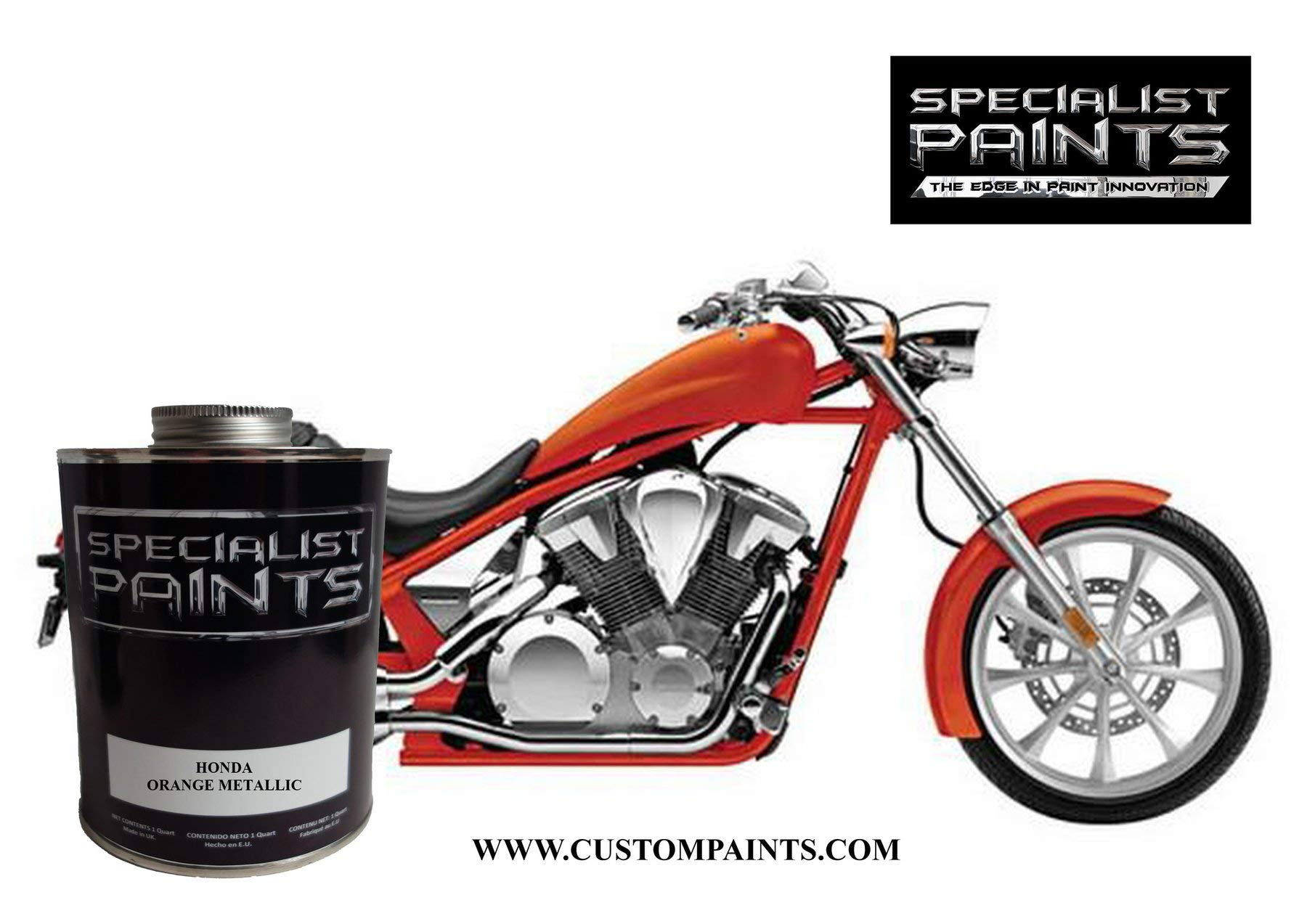 Amazon.com: Blaze Orange Metallic Paint code YR 552M Aerosol