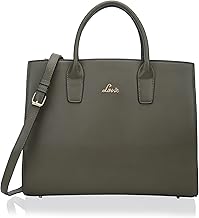 Lavie Ellon Women's Satchel Laptop Bag for Women | Fits Upto 15 inch Laptop | Satchel Handbag for Work | Ladies purse | Stylish Shoulder Bag | Gift for Women