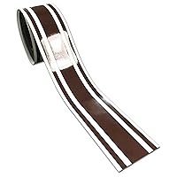 Vista 14 de Calcomanía de vinilo de rayas de carreras de 2 x 72 pulgadas para coche, barco, remolque, cinta a rayas (azul (PMS 288C))